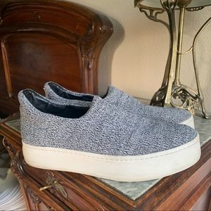Vince Walsh Platform Sneakers Grey Marl Women Sz 9